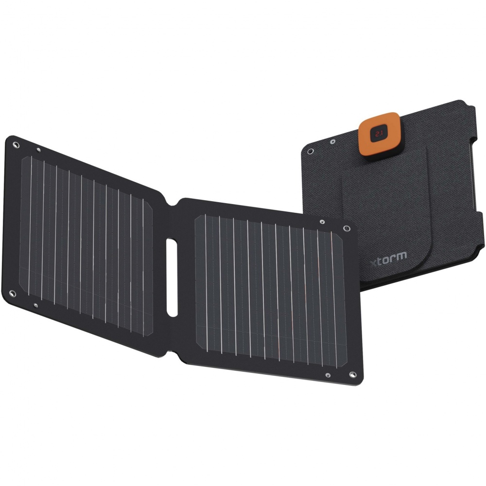 Logo trade liikelahjat tuotekuva: Xtorm XR2S14 SolarBooster14 W:n taitettava aurinkopaneeli