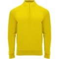 Epiro pitkähihainen neljännesvetoketjullinen pusero, unisex, Keltainen