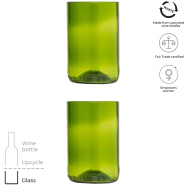 Logo trade mainoslahjat tuotekuva: Originalhome juomalasisetti 280 ml