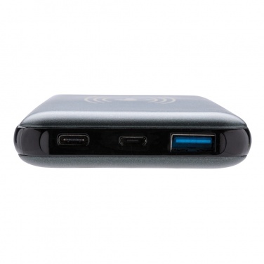 Logo trade mainostuotet tuotekuva: 10 000 mAh:n 10W langaton PD-varavirtalähde