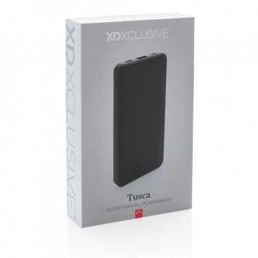 Logo trade liikelahjat mainoslahjat kuva: Tusca 10.000 mAh PU varavirtalähde