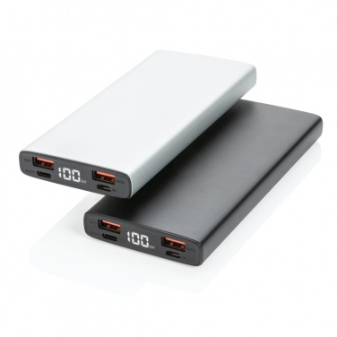 Logotrade mainoslahja ja liikelahja kuva: Alumiininen 18W 10000mAh PD varavirtalähde