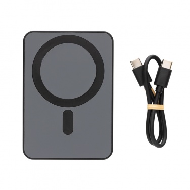 Logotrade liikelahja tuotekuva: Magnetix 5000mAh magneettinen virtapankki RCS muovista