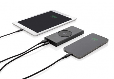 Logotrade mainoslahjat kuva: Terra RCS 18W alumiininen 10000 mAh varavirtalähde 10W