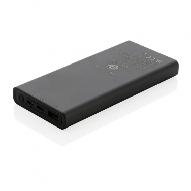 Logotrade liikelahja mainoslahja kuva: Terra RCS 18W virtapankki 10000mAh kierrätetystä alumiinista
