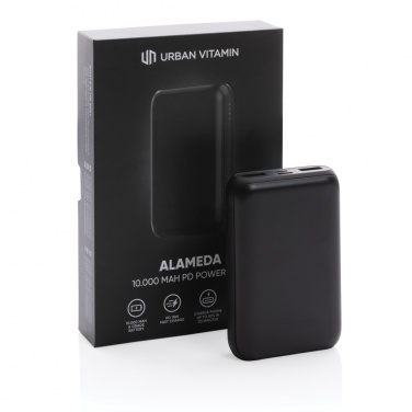 Logo trade liikelahja mainoslahja tuotekuva: Urban Vitamin Alameda 10000 mAh PD varavirtalähde