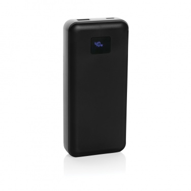 Logotrade mainostuote tuotekuva: Gridley 20000mAh 65W tietokonevirtapankki RCS muovista