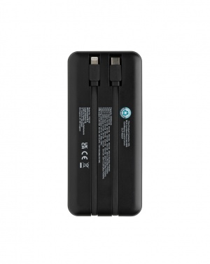 Logotrade liikelahja tuotekuva: Gridley 20000mAh 65W tietokonevirtapankki RCS muovista
