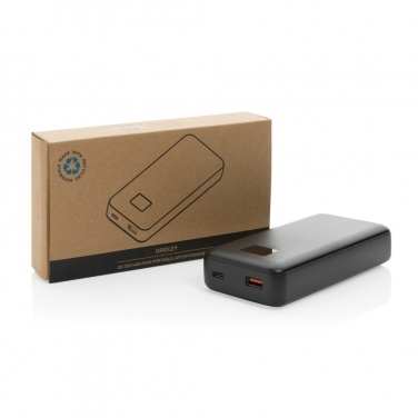 Logotrade mainoslahjat kuva: Gridley 20000mAh 65W tietokonevirtapankki RCS muovista
