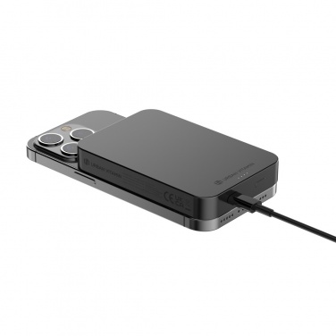 Logo trade liikelahja kuva: ComptonRCS kierrätetty muovi/alumiini10000mAh varavirtalähde