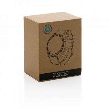 Logotrade mainostuote tuotekuva: RCS Fit Watch kierrätetystä TPU:stä pyöreä
