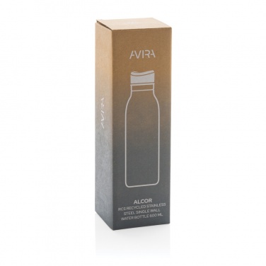 Logotrade mainostuotet kuva: Avira Alcor RCS yksiseinäinen re-steel vesipullo 600 ML