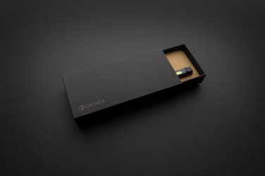 Logotrade mainoslahja tuotekuva: Gear X USB uudelleenladattava kynävalo RCS muovista