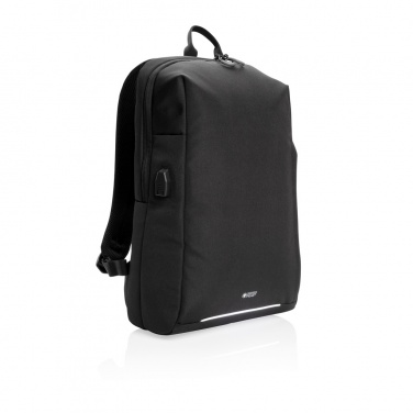 Logotrade mainoslahja tuotekuva: Swiss Peak AWARE™ RFID ja USB A tietokonereppu