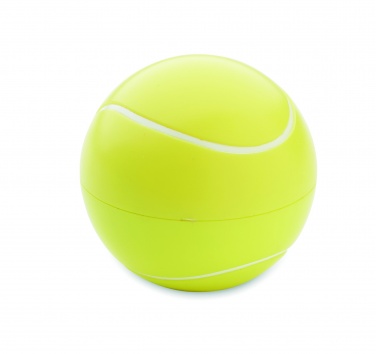 Logo trade liikelahja kuva: Huulirasva tennispallo