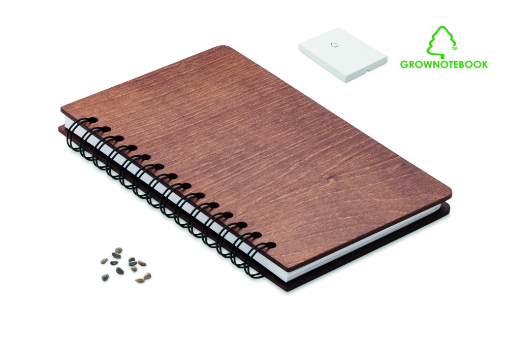 Logo trade liikelahjat tuotekuva: A5 Koivu GROWBOOK™