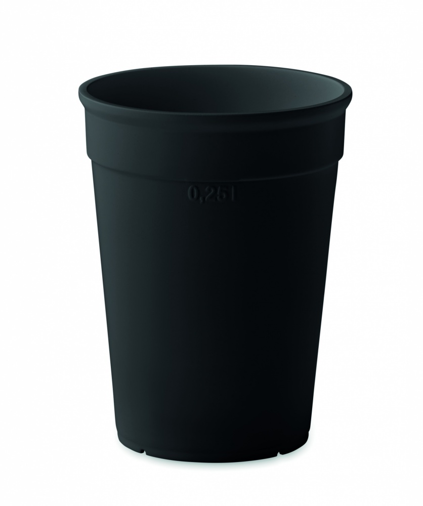Logo trade liikelahja mainoslahja tuotekuva: Kierrätetty PP-muki, 250 ml
