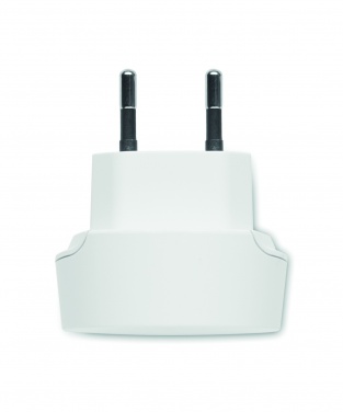 Logotrade mainoslahjat kuva: Matka-adapteri USB-laturi 12W