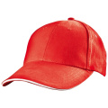 6-paneelinen baseball-lippis San Francisco, punainen