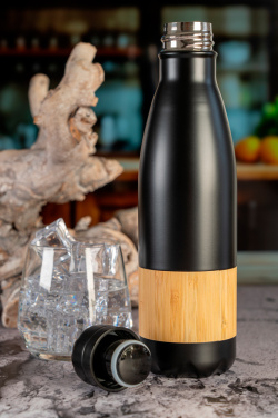 Logotrade liikelahja mainoslahja kuva: Ruostumaton teräspullo KOBE 750 ml