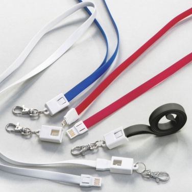 Logotrade mainoslahjat kuva: Nauha usb-kaapelilla LE PORT