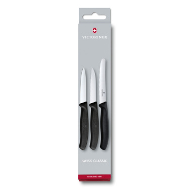 Logotrade mainoslahja ja liikelahja kuva: Kolmen SwissClassic-veitsen sarja Victorinox