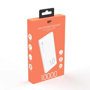 Logo trade liikelahjat tuotekuva: POWER BANK SILICON POWER QP15 10000 MAH