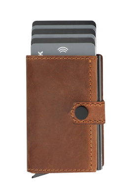 Logotrade mainoslahjat ja liikelahjat tuotekuva: RFID-lompakko - Hunter Leather 2109284