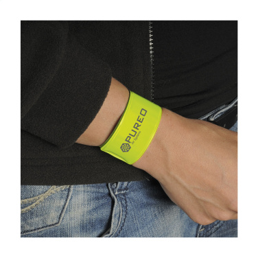 Logotrade mainoslahja tuotekuva: SnapWrap fluoresoiva käsivarsinauha