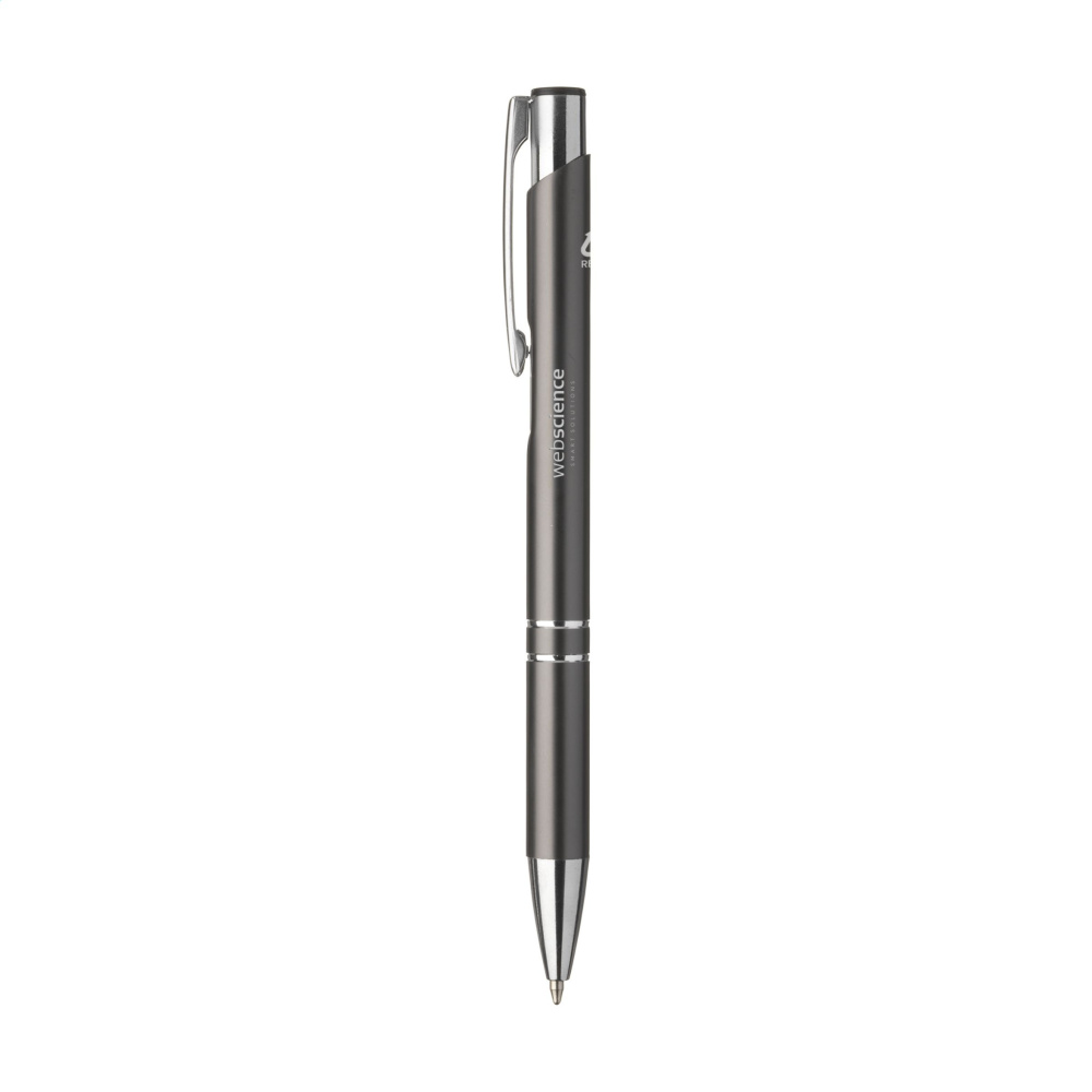 Logotrade mainoslahja tuotekuva: Ebony Recycled Alu kynät