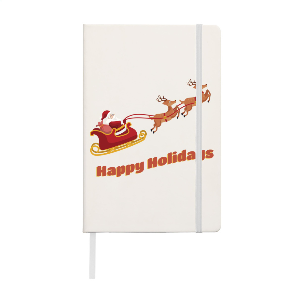 Logo trade liikelahjat mainoslahjat kuva: Pocket Notebook A5 X-Mas