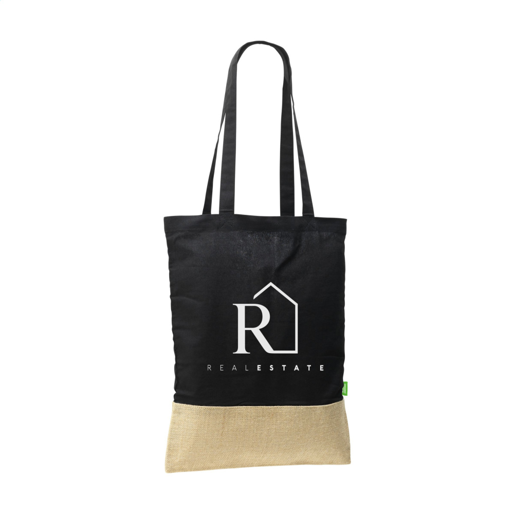 Logo trade mainoslahjat tuotekuva: Combi Organic Shopper (160 g/m²) pussi