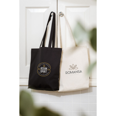 Logotrade mainoslahja tuotekuva: GRS kierrätetty kangaslaukku Natural (260 g/m²)