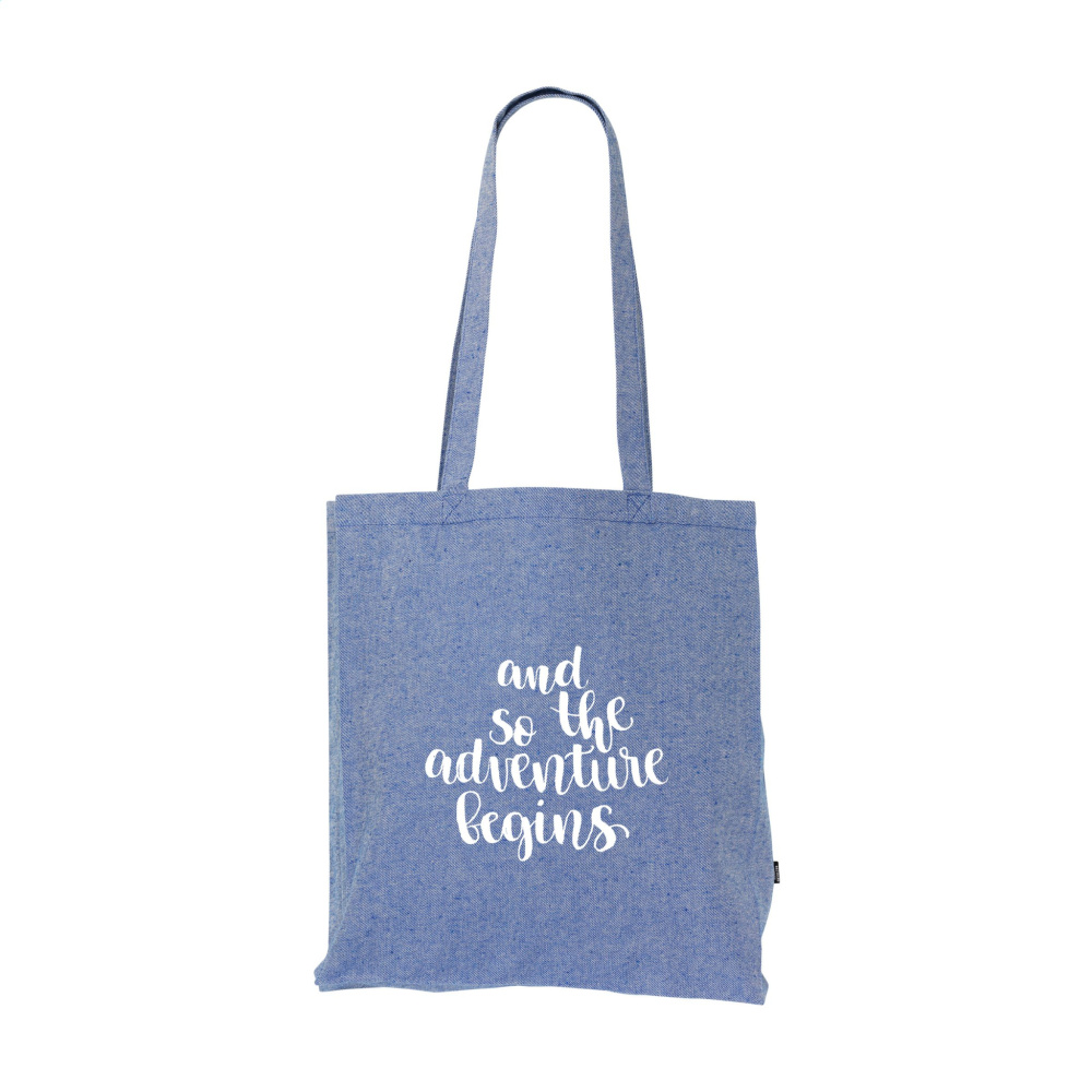 Logotrade mainostuotet kuva: Melange Shopper GRS kierrätetty kangaskassi (280 g/m²).