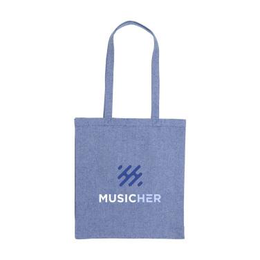 Logo trade mainoslahjat ja liikelahjat kuva: Melange Shopper GRS kierrätetty kangaskassi (280 g/m²).
