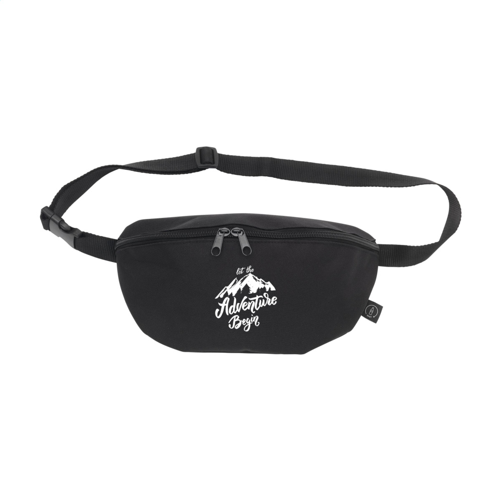 Logotrade mainoslahja tuotekuva: Huckle Belt Bag GRS RPET -vyölaukku