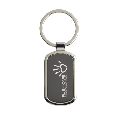Logo trade liikelahja kuva: KeyTag Suorakulmainen avaimenperä