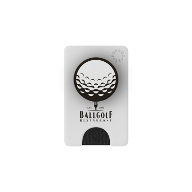 Logo trade mainoslahjat tuotekuva: PopSockets® PopWallet+ korttiteline PopGripillä