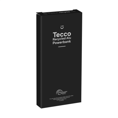 Logotrade mainostuote tuotekuva: Tecco GRS Kierrätetty Alu Powerbank 5000 ulkoinen laturi