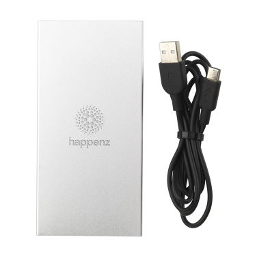 Logo trade mainostuotet tuotekuva: Tecco GRS Kierrätetty Alu Powerbank 5000 ulkoinen laturi
