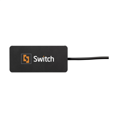 Logotrade liikelahja mainoslahja kuva: Tecco GRS Kierrätetty Alu USB Hub