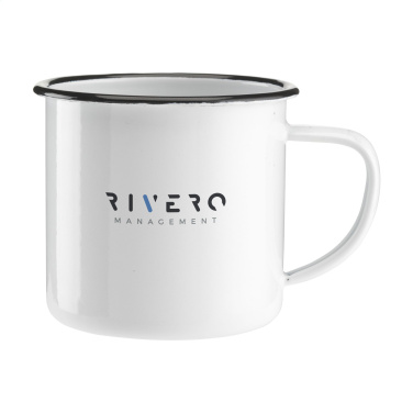 Logo trade mainostuotet tuotekuva: Retro emalimuki 350 ml