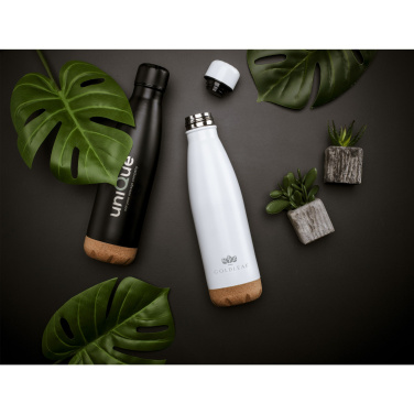 Logo trade mainoslahjat tuotekuva: Topflask Cork 470 ml juomapullo