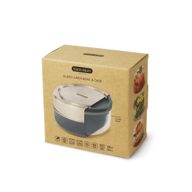 Logotrade liikelahja mainoslahja kuva: Black+Blum lasinen lounaskulho 750ml