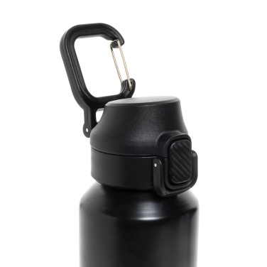 Logotrade mainoslahja ja liikelahja kuva: Via RCS Re-steel lukittava urheilupullo 600ML