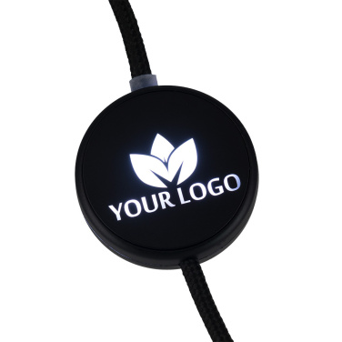 Logo trade mainoslahjat tuotekuva: 4in1-kaapeli valaistulla logolla - LH-ZM02