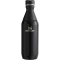 Stanley All Day Slim 350 ml:n vesipullo, Kiiltävän musta