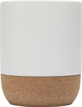 Logotrade mainostuote tuotekuva: Billie 300 ml:n keraaminen sublimaatiomuki korkkiyksityiskohdilla