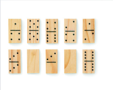 Logotrade mainoslahja tuotekuva: Domino- ja korttisetti