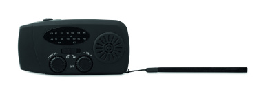 Logotrade mainoslahja tuotekuva: Radio SOS LED-taskulampulla